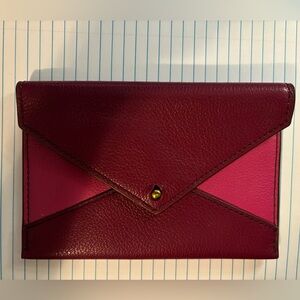 New with tags Fossil Sophia Leather envelope  Clutch